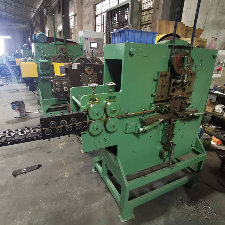 Spring bending machi